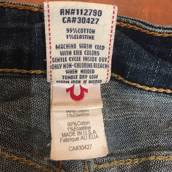 🌲EUC RARE🌻TRUE RELIGION JOEY JEANS🌲 - Picture 7 of 8